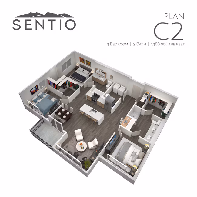 Unit 3302 3302 floor plan